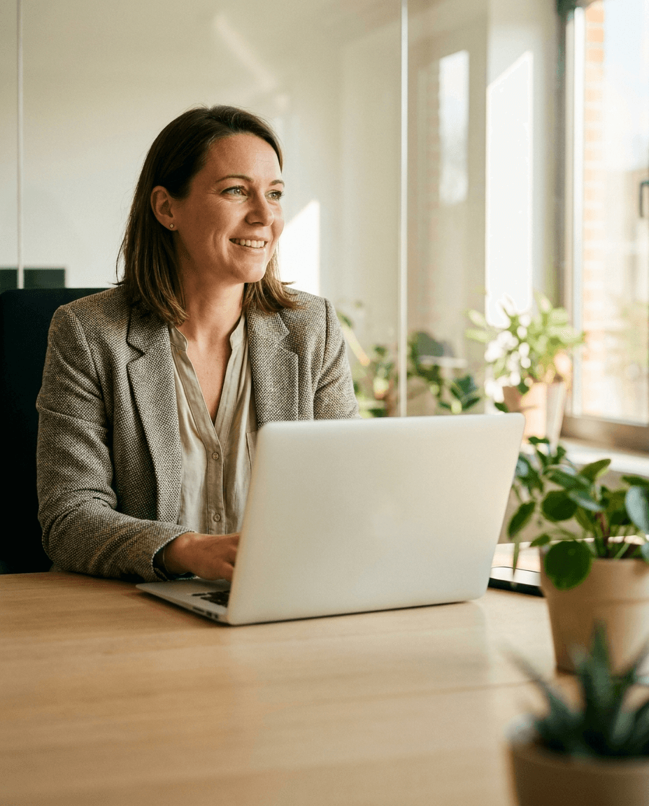 HR manager in the office