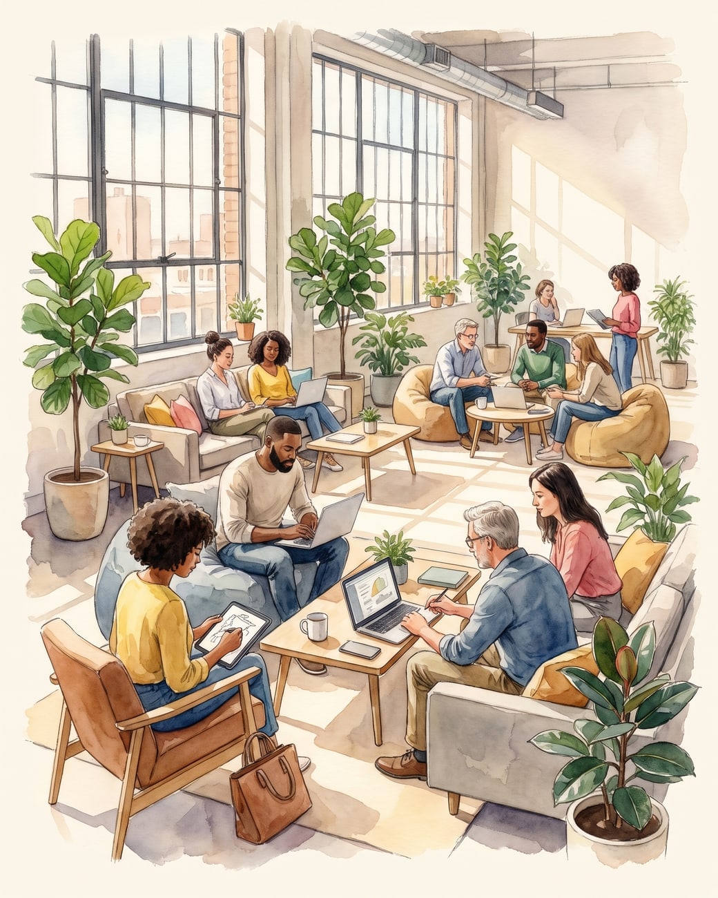 An international workforce